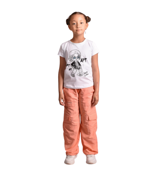 PANTALON CUTE CARGO SALMON