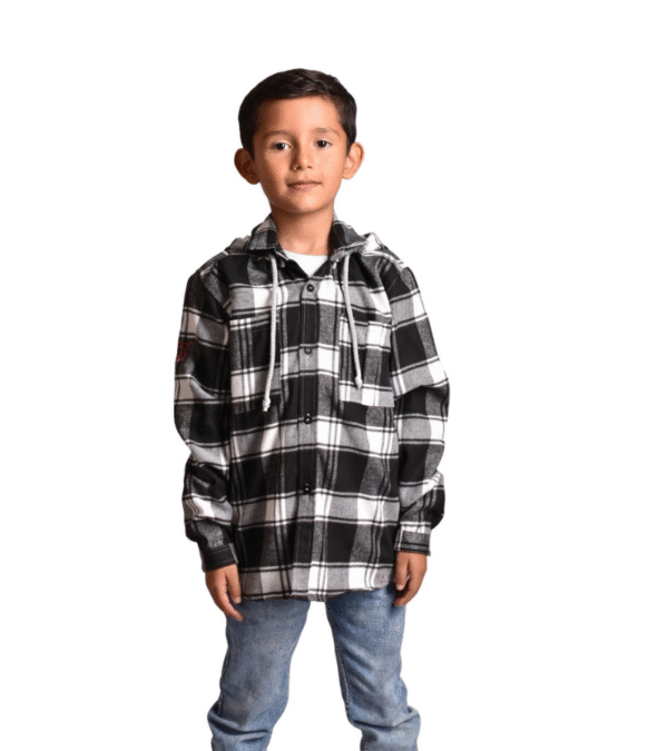 SobreCamisa Leñador Negra Niño