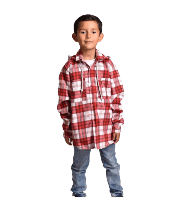 1 SobreCamisa Leñador Roja Niño