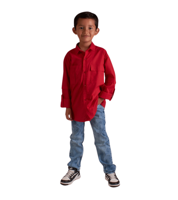 CAMISA TRAVESIA ROJO LUFFY