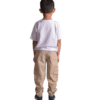 Drill Jogger Cargo Beige Niño
