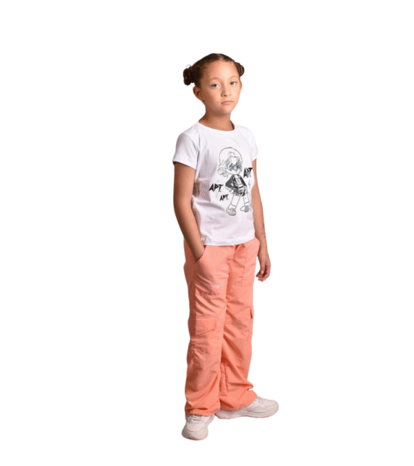PANTALON CUTE CARGO SALMON