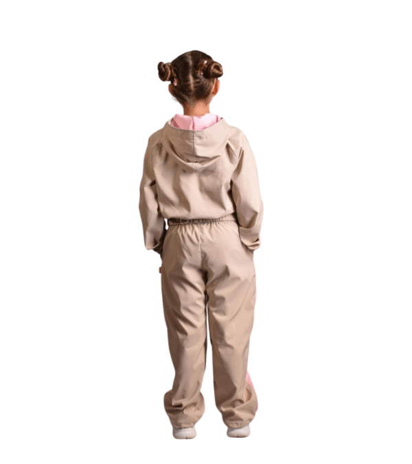 Conjunto Sudarera Nautica Beige Niña