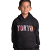 Buzo Hoodie Tokio Negro Niño