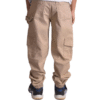 Drill Jogger Cargo Beige Niño
