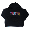 Buzo Hoodie Tokio Negro Niño