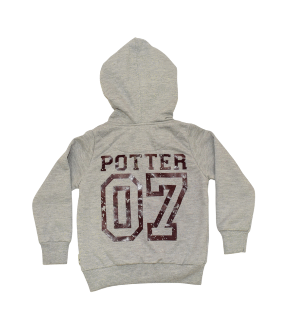 HOODIE HOGWARTS GRIS- VINO